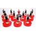 Subbuteo Andrew Table Soccer Escape to Victory motion picture German Team on classic Hasbro bases